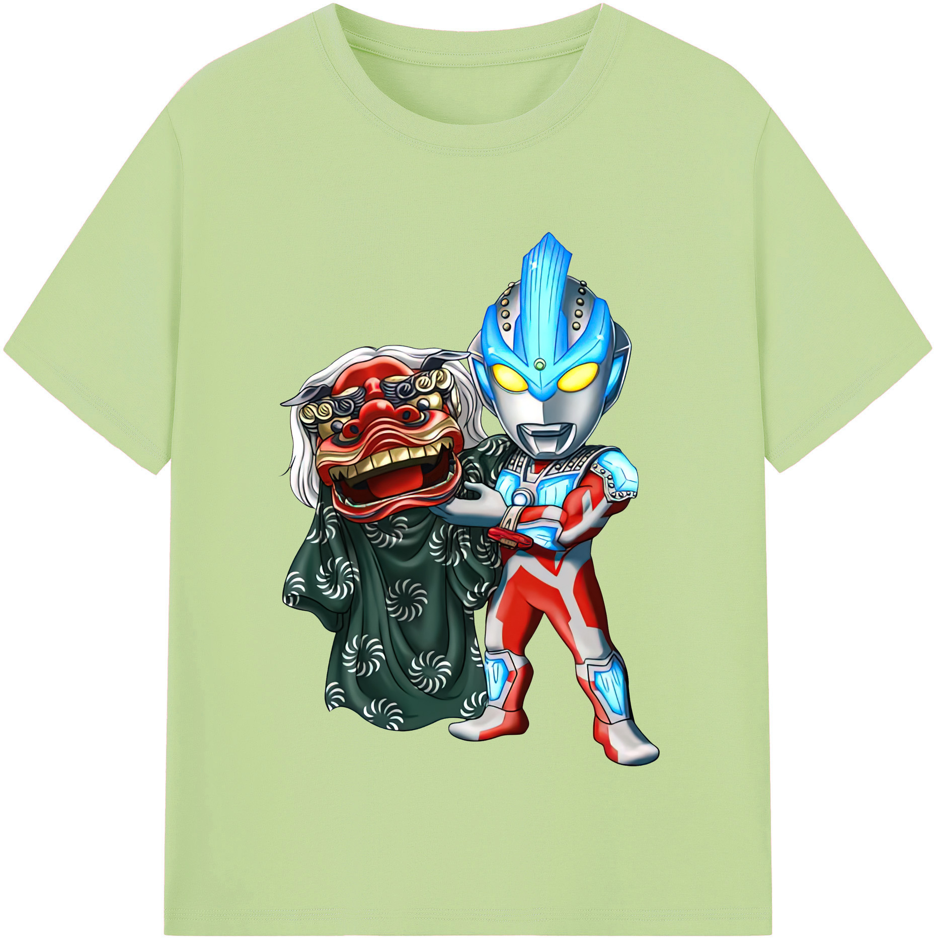 （画像用） ウルトラマン Ultraman 綿100％半袖Tシャツ（フロントプリント）